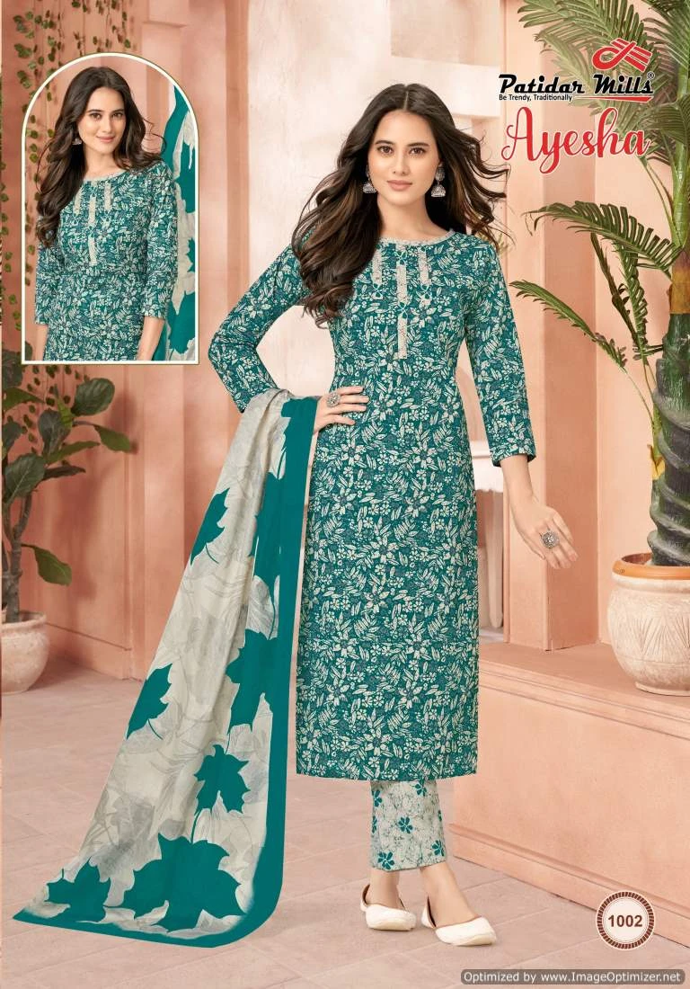 Patidar Mills Ayesha Vol-1 - Dress Material